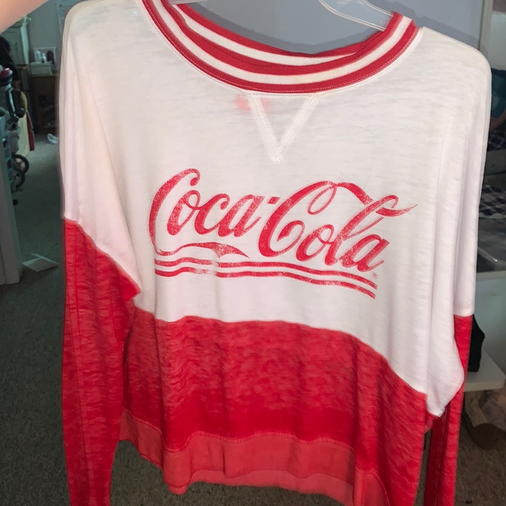 coca cola shirt size medium for $7